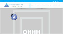 Desktop Screenshot of anxietysolutionscbt.com